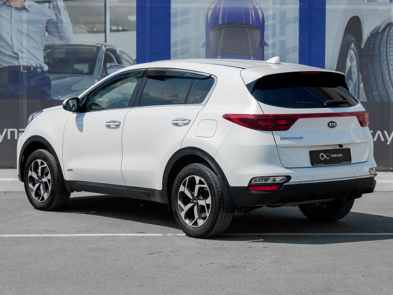 Kia Sportage 4 Р±РµР»С‹Р№ 2019