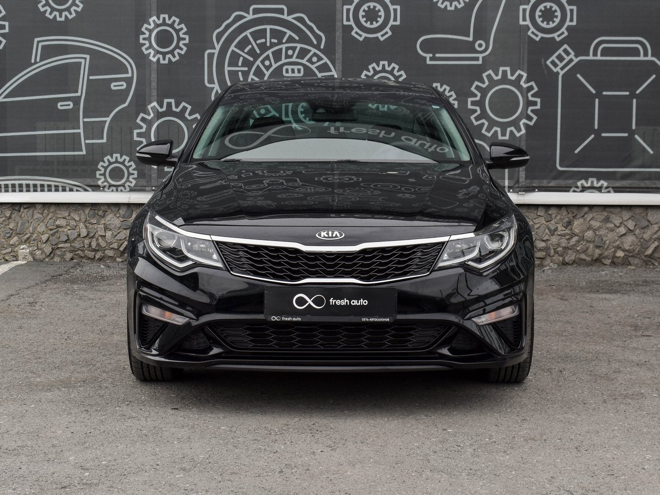 Kia Optima 2019 черная