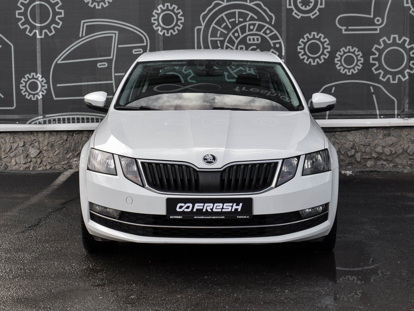 Гос номер Skoda Octavia 2017 год