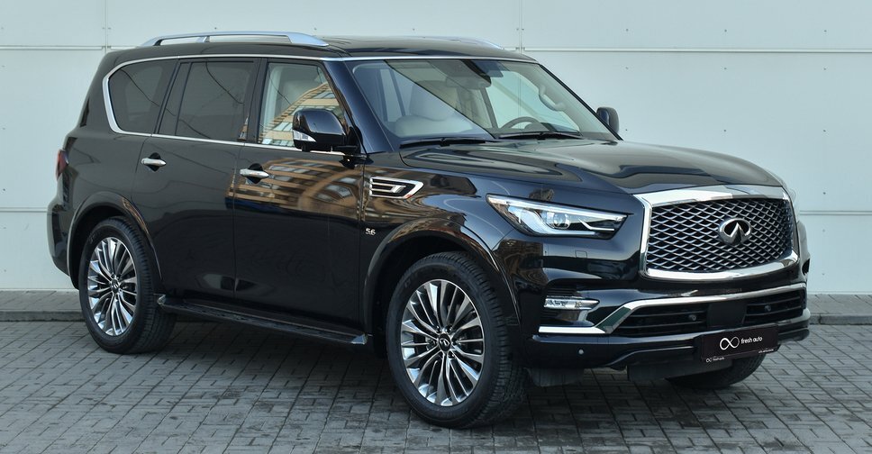 Инфинити qx80 черный