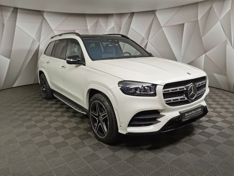 Мерседес gls белый
