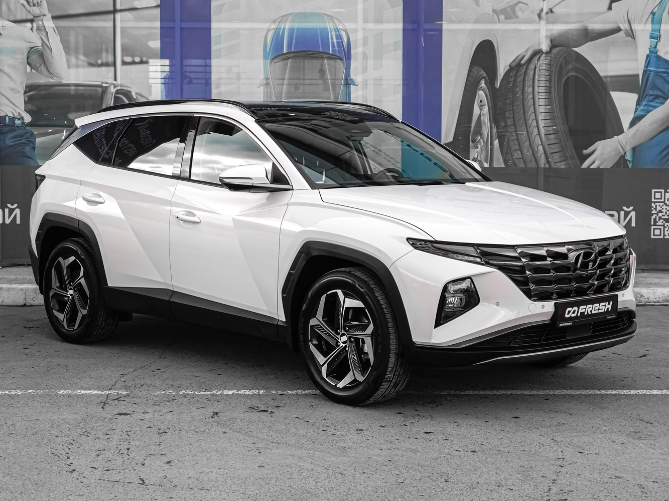 Hyundai Tucson с пробегом 31 км | Купить б/у Hyundai Tucson 2023 года в  Ростове-на-Дону | Fresh Auto