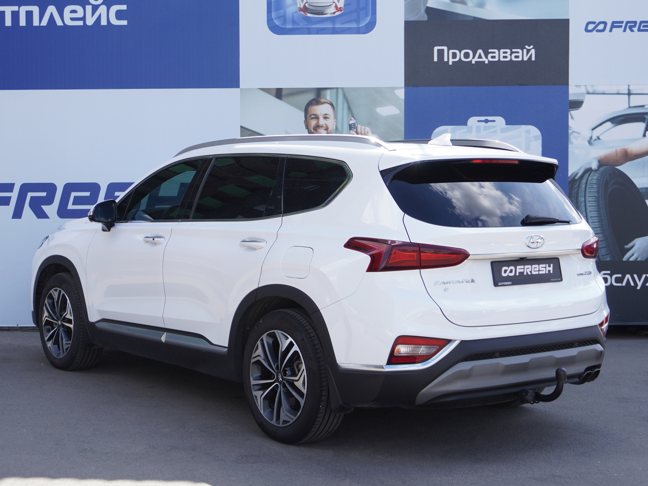 Hyundai Santa Fe с пробегом 124192 км | Купить б/у Hyundai Santa Fe 2018  года в Краснодаре | Fresh Auto