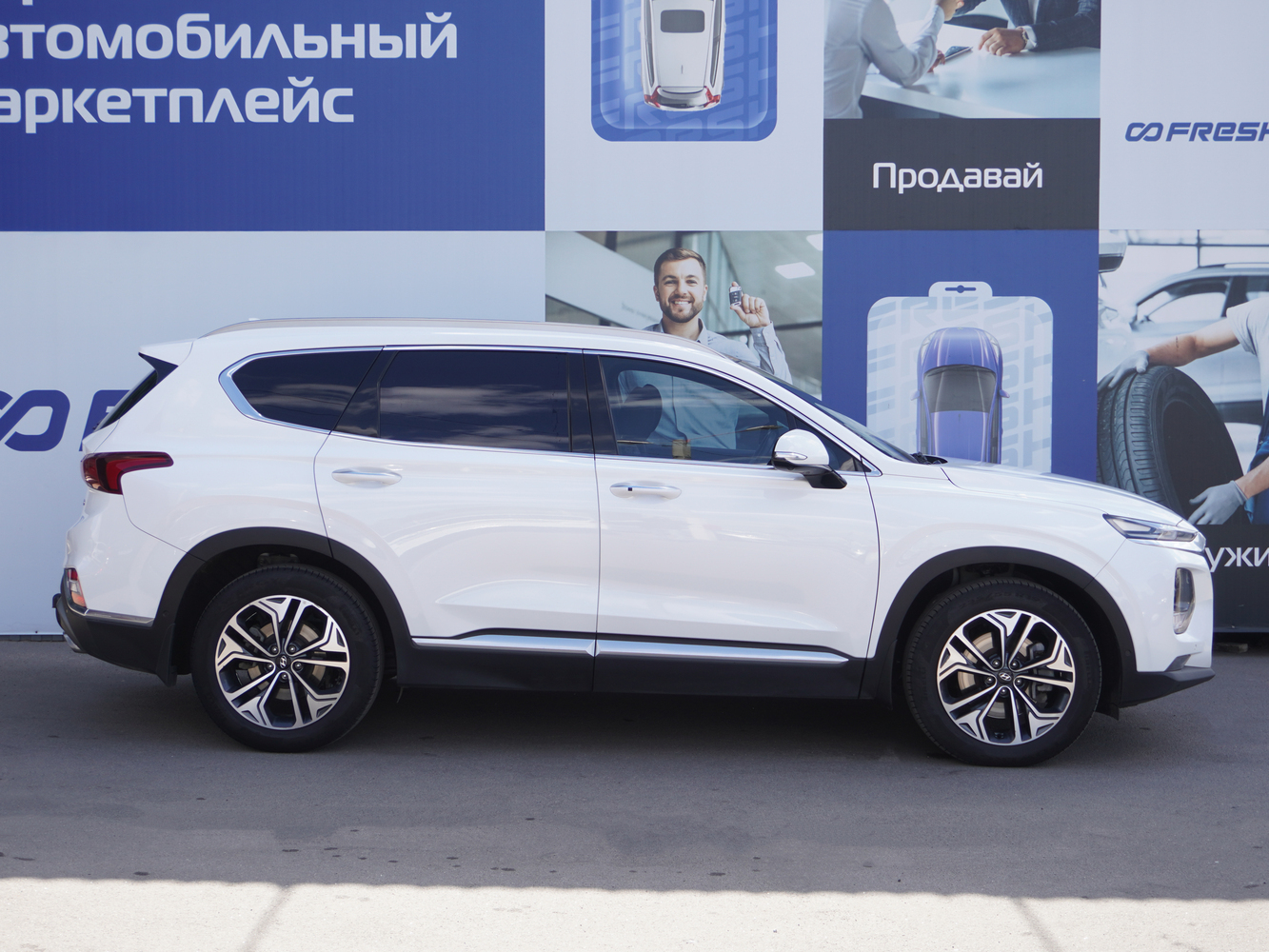 Hyundai Santa Fe с пробегом 124192 км | Купить б/у Hyundai Santa Fe 2018  года в Краснодаре | Fresh Auto