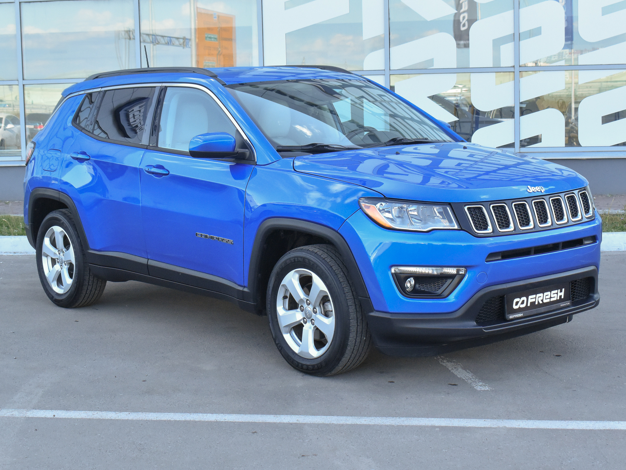 Jeep Compass с пробегом 46893 км | Купить б/у Jeep Compass 2019 года в  Краснодаре | Fresh Auto