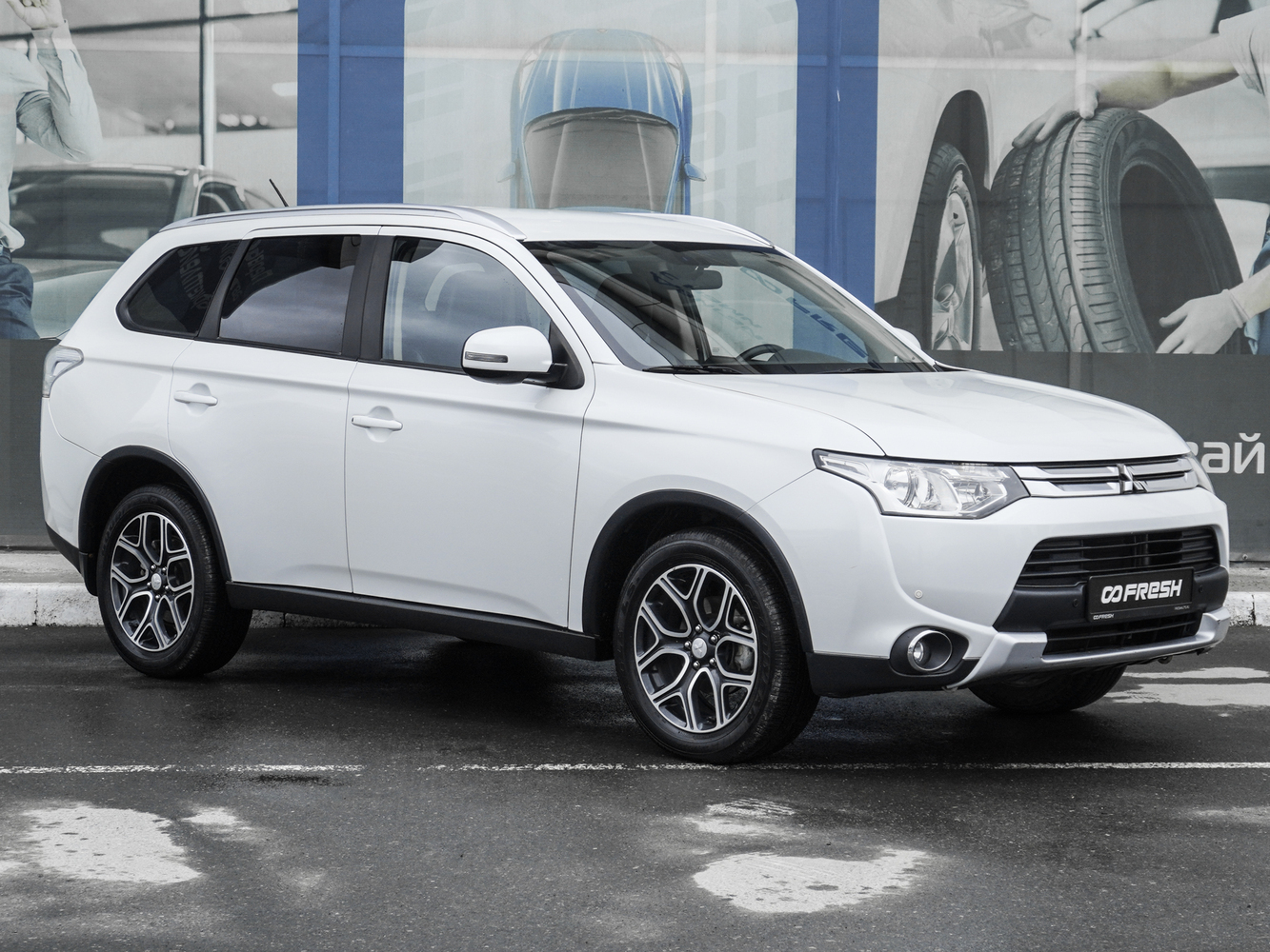 Mitsubishi Outlander с пробегом 50876 км | Купить б/у Mitsubishi Outlander  2014 года в Тюмени | Fresh Auto